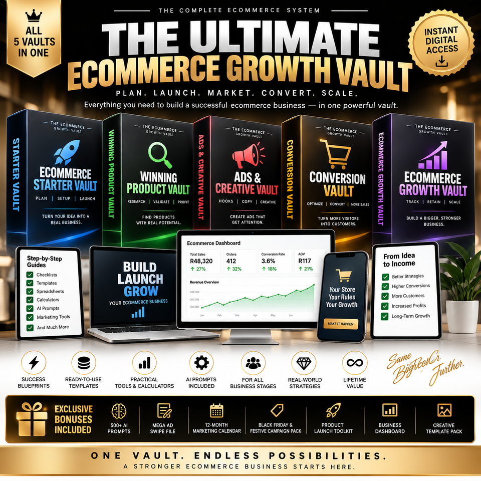 THE ULTIMATE ECOMMERCE GROWTH VAULT